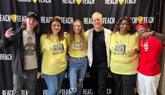 Reach and Teach: SEHS students hosted concert with Jimmy Mowery and The Scratch Team through nonprofit educational program
