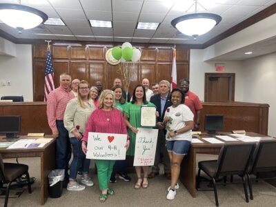 Autauga County Commission recognizes Telecommunicators and National 4-H Volunteer Week