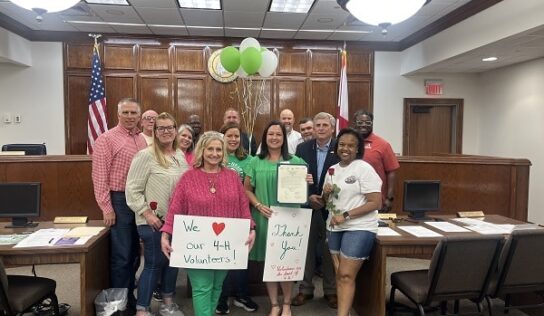 Autauga County Commission recognizes Telecommunicators and National 4-H Volunteer Week