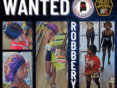 Montgomery – Police Seeking Information in Strong-Arm Robbery Investigation – Cash Reward Offered