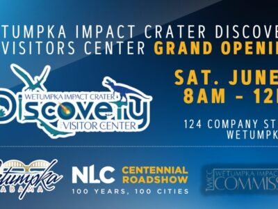 Grand Opening is Saturday for Wetumpka Crater Discovery and Visitors Center