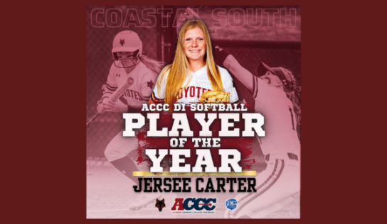 Local PCA graduate wins ACCC Softball Player of the Year