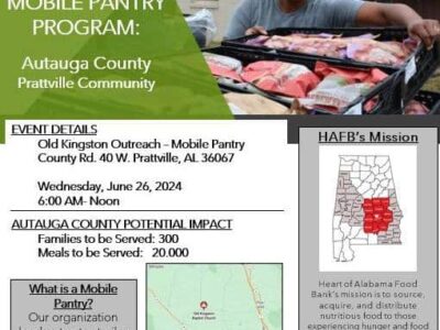 Mobile Food Bank coming to Old Kingston MBC Wednesday