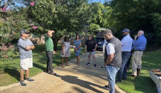 Prattville residents battle back yard standing water, flooding
