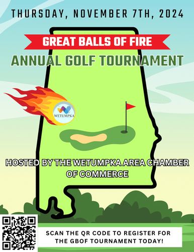 The annual Great Balls of Fire Golf Tournament is coming up soon!