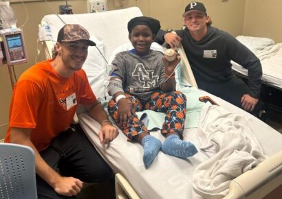 Home runs of hope and swinging for smiles at Baptist Hospital