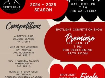 PHS Spotlight Choir to host Halloween Spooktacular Oct. 26