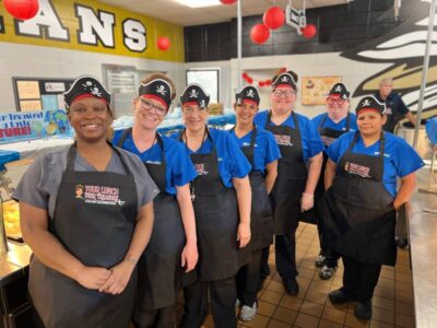 Elmore Schools kick off National School Lunch Week setting sail for a taste adventure