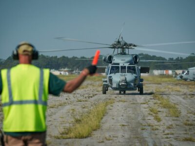 In advance of Milton, 26 U.S. Navy Seahawks, 200 personnel are at Maxwell AFB