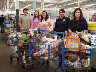 Prattville Woodmen Life members enjoy a Christmas Shopping Spree; area children will be the recipients