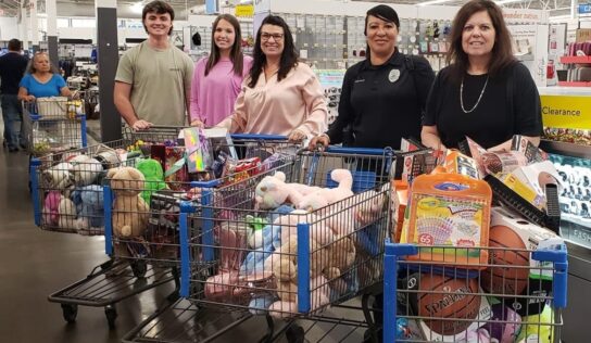 Prattville Woodmen Life members enjoy a Christmas Shopping Spree; area children will be the recipients