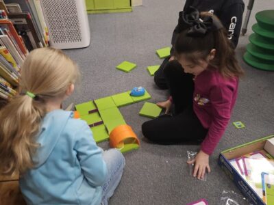 Eclectic Elementary Students Explore Coding with Robotics in Library Classes