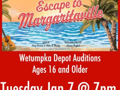 Final audition for ‘Escape to Margaritaville’ is Jan. 7