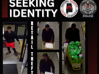 Prattville – Felony Theft of Property Investigation – Cash Reward Offered