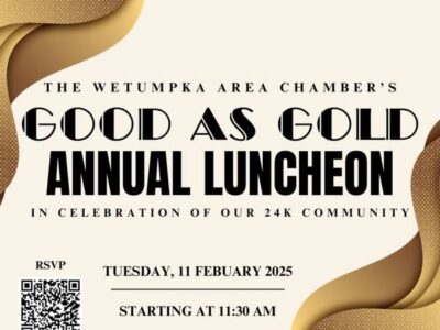 The Wetumpka Area Chamber’s Good As Gold Annual Luncheon