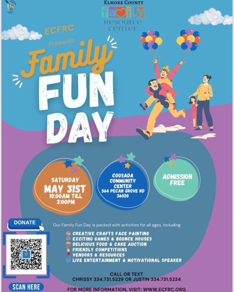 Family Fun Day set for Coosada May 31; Vendors, volunteers and donations needed