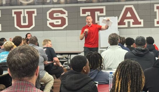 Millbrook Middle hosts annual Fritters and Father Figures event with Speaker Charlie Goodyear