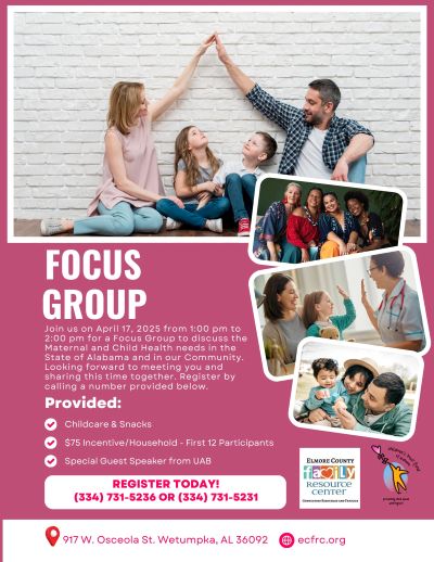 Elmore County Resource Center holds Focus Group for maternal and child health needs