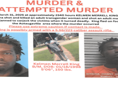 One dead, another injured in Autaugaville shooting; Suspect now in custody