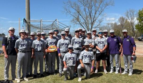 PCA Baseball Heads into Playoffs with #1 Ranking in Class 3A