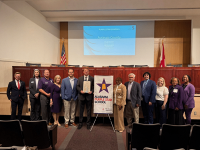 Autauga County Schools Announces ALSDE’s 2025 Purple Star School Designation Renewals, A Commitment to Military-Connected Students and Families
