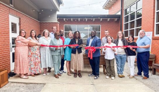 PJHS hosts reception to celebrate opening of Library Media Center, Garden and Outdoor Learning Space