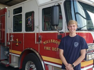 Millbrook Fire Department’s Cadet program offers opportunities; Garrett Buchner knows that well