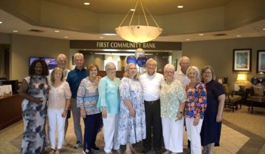 First Community Bank Millbrook celebrates Cofounder’s 100th Birthday