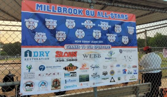 Millbrook 8U All-Stars Headed to State Thanks to Generous Sponsors