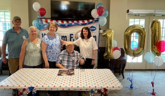 Alabama World War II Marine Veteran celebrates 101st Birthday
