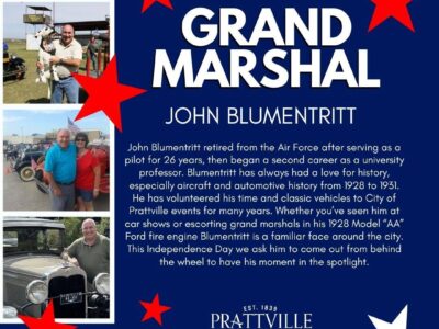 John Blumentritt to serve as Grand Marshal for Prattville Independence Day Parade