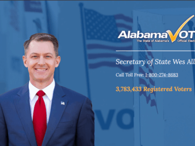 Secretary of State Wes Allen encourages Alabamians to visit AlabamaVotes.gov ahead of Aug. 26th municipal elections