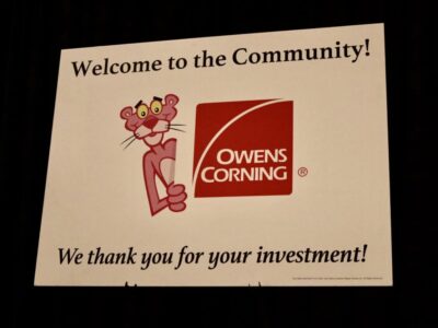 Owens Corning to build state-of-the-art facility in Prattville, creating 100 jobs