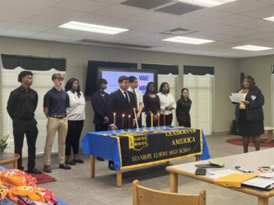 FBLA inducts 54 Students at SEHS Ceremony, kicks off year with fundraisers, food drive