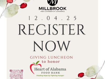 Millbrook Area Chamber of Commerce names Heart of Alabama Food Bank as 2025 Nonprofit of the Year