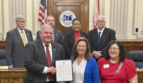 Elmore County Commission presents NSDAR with America’s Semiquincentennial Anniversary proclamation