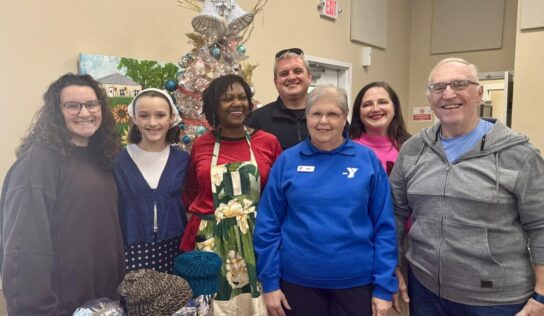 Millbrook Senior Center participants receive 100 hand-knitted hats thanks to Janet Frazier’s holiday mission