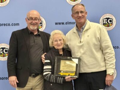 ECBOE honors retiring bus driver Rebecca Kenney for over 40 years of service