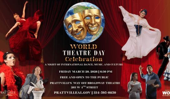Prattville’s Way Off Broadway Theatre to celebrate World Theatre Day with global performance event