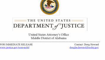 Thorsby, Alabama man sentenced to 30 years in federal prison for production of child sexual abuse material