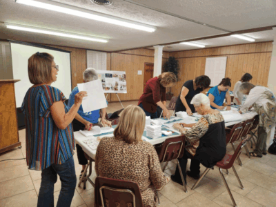 River Region sewing ministry provides sensory squares and clothing protectors to CRS